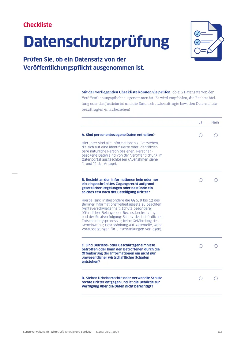 Media thumbnail preview of "Datenschutzprüfung"